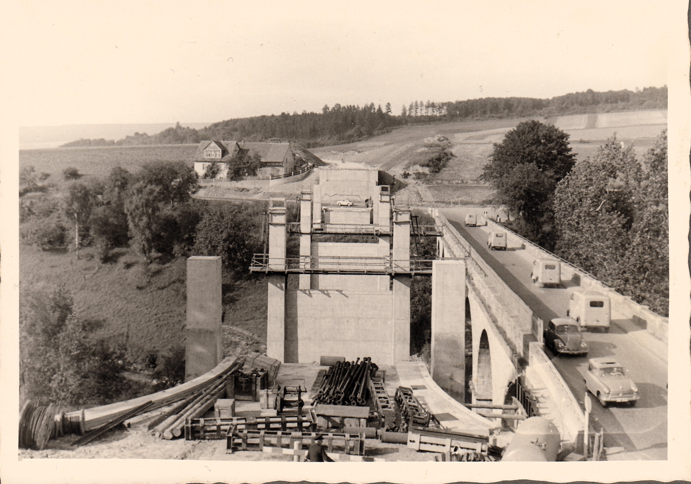 www.kuventhal.de - Brückenbau in Kuventhal 